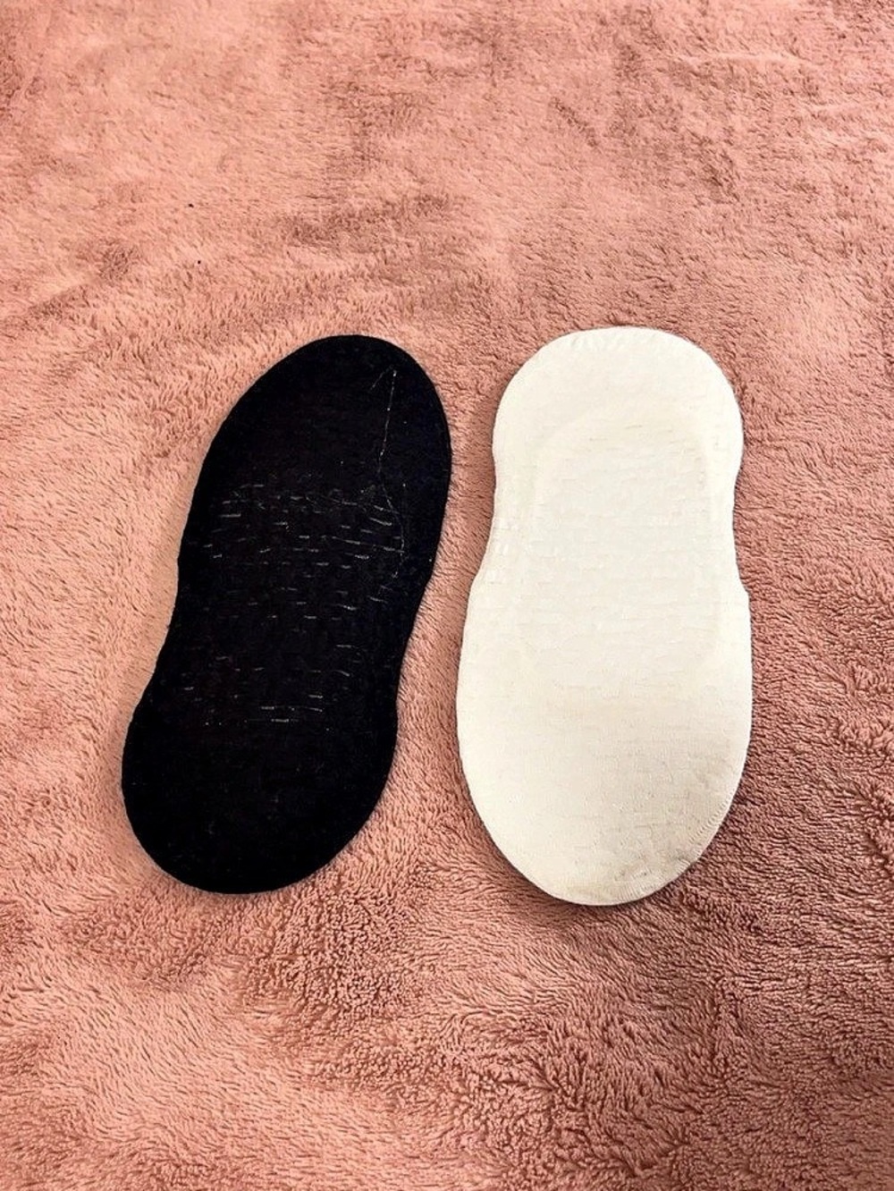 Black & White nylon socks